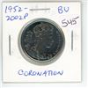 Image 1 : 1952 – 2002P Coronation Canadian 50 Cents. Brilliant Uncirculated.