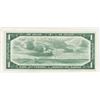 Image 2 : 1954 Canada $1.00 one dollar * replacement note