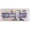 Image 1 : 1989 Canada $10.00 ten dollar bill ADX prefix