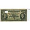 Image 1 : 1937 Bank of Canada $20.00 twenty dollar bill