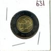 Image 1 : 2022 Queen Elizabeth II black ring toonie $2.00 commemorating the Queen's passing