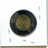 Image 2 : 2022 Queen Elizabeth II black ring toonie $2.00 commemorating the Queen's passing