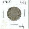 Image 1 : 1914 Canada 25¢ quarter