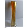 Image 1 : Original Imperial carnival glass vase, 9 1/2 inches tall, no chips or cracks