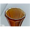 Image 3 : Original Imperial carnival glass vase, 9 1/2 inches tall, no chips or cracks