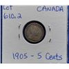 Image 2 : 1905 Canada 5-Cent Coin