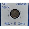 Image 2 : 1912 Canada 5-Cent Coin