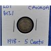 Image 1 : 1918 Canada 5-Cent Coin