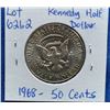 Image 2 : 1968 United States Kennedy Half Dollar 50 Cents