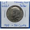 Image 1 : 1969 United States Kennedy Half Dollar 50 Cents