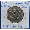 Image 2 : 1969 United States Kennedy Half Dollar 50 Cents