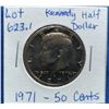 Image 1 : 1971 United States Kennedy Half Dollar 50 Cents