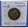 Image 2 : 1912 Canada Quarter, 25 Cents