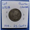 Image 2 : 1919 Canada Quarter, 25 Cents