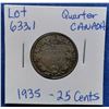 Image 1 : 1935 Canada Quarter, 25 Cents
