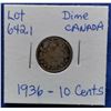 Image 1 : 1936 Canada Dime, 10 Cents