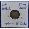 Image 2 : 1940 Canada Dime, 10 Cents