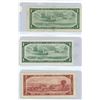 Image 2 : 2 X 1954 Canadian $1.00 replacement bills *, $2.00 two dollar bill