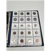 Image 1 : Junior starter currency collection in binder - includes small and large pennies, nickels, quarters, 