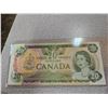 Image 6 : Lot of 6 Canadian collectible bills - 1900 Shinplaster, 1954 $1, 1954 $5, 1989 $10, 1979 $20, 1975 $