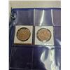 Image 2 : Lot of 22 Canadian $1.00 coins - 1968-1987 appears complete