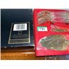 Image 2 : Small, gold plated flatware set