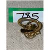 Image 4 : Beautiful, gold toned, vintage ring