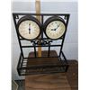 Image 1 : Clock and thermometer shelf