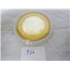 Image 2 : las Vegas Ten Dollar Slot Machine Token with 99.9 Silver Center 907. Las Vegas 10 Dollar Slot Token 
