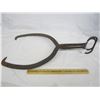Image 2 : Pair of Antique and Forged Ice Tongs