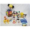 Image 1 : Lot of 16 Vintage Mickey Mouse and Friends Toys