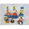 Image 1 : Lot of 6 Vintage Goofy and Donald Duck Toys