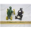 Image 2 : John Deere Tractor and Lennox Car Coin Bank has  key