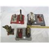 Image 2 : 4 Vintage Toy Steam Engines