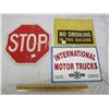 Image 1 : 3 Signs International Motor Trucks Ect.