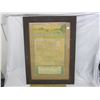 Image 1 : 1955 Wheat Pool Calendar Framed
