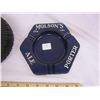 Image 2 : 2 Antique Ashtrays Molson and Tire
