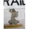 Image 3 : Vintage Saskatoon License Plate Topper Damaged and Derail Railway Sign