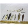 Image 1 : 12 Vintage Pocket Knives