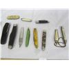 Image 3 : 12 Vintage Pocket Knives