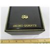 Image 2 : Hard to Find Seiko Quartz Watch with Display Case