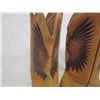 Image 2 : Vintage Leather Cowboy Boots with Native Chief Design size 8