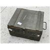 Image 2 : Large, wood, military, ammunitions box