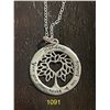 Image 2 : Silver, 925 marked, "grandma" pendant necklace with silver chain
