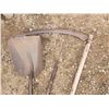 Image 3 : #3 Vintage scythe, scoop shovel, 3 prong hay fork