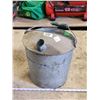 Image 1 : Galvanized oil pail