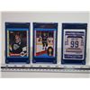 Image 1 : 3 Wayne Gretzky hockey cards - in hard protective cases