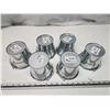 Image 4 : 6 Small metal pails/planters