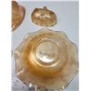 Image 5 : Orange depression glass dishware's