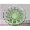 Image 2 : Kellogg's green depression glass bowl